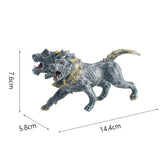 Maxbell Mythical Animal Figures Hand Painted Crafts Action Figures for Children Kids Gray