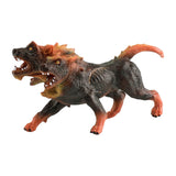 Maxbell Mythical Animal Figures Hand Painted Crafts Action Figures for Children Kids Light Red