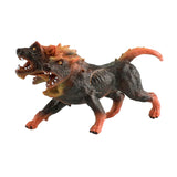 Maxbell Mythical Animal Figures Hand Painted Crafts Action Figures for Children Kids Light Red
