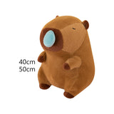 Maxbell Capybara Stuffed Toy with Snot Withdrawal Capybara Plush Toy for Adults Kids 40cm