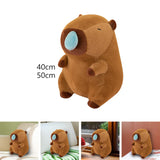 Maxbell Capybara Stuffed Toy with Snot Withdrawal Capybara Plush Toy for Adults Kids 40cm