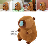Maxbell Capybara Stuffed Toy with Snot Withdrawal Capybara Plush Toy for Adults Kids 40cm