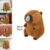Maxbell Capybara Stuffed Toy with Snot Withdrawal Capybara Plush Toy for Adults Kids 40cm
