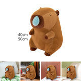 Maxbell Capybara Stuffed Toy with Snot Withdrawal Capybara Plush Toy for Adults Kids 40cm