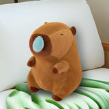Maxbell Capybara Stuffed Toy with Snot Withdrawal Capybara Plush Toy for Adults Kids 50cm