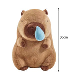 Maxbell Capybara Stuffed Toy with Snot Withdrawal Capybara Toy Animal Doll for Gifts