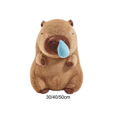 Maxbell Capybara Stuffed Toy with Snot Withdrawal Capybara Toy Animal Doll for Gifts