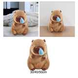 Maxbell Capybara Stuffed Toy with Snot Withdrawal Capybara Toy Animal Doll for Gifts
