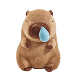 Maxbell Capybara Stuffed Toy with Snot Withdrawal Capybara Toy Animal Doll for Gifts
