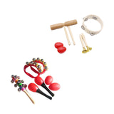 Maxbell Montessori Percussion Instrument Develops Motor Skills for Babies Party Toys Red