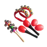 Maxbell Montessori Percussion Instrument Develops Motor Skills for Babies Party Toys Red