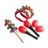 Maxbell Montessori Percussion Instrument Develops Motor Skills for Babies Party Toys Red