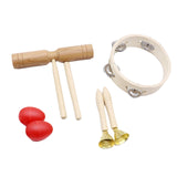 Maxbell Montessori Percussion Instrument Develops Motor Skills for Babies Party Toys Wood