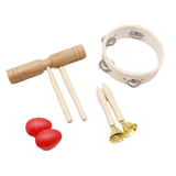 Maxbell Montessori Percussion Instrument Develops Motor Skills for Babies Party Toys Wood