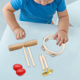 Maxbell Montessori Percussion Instrument Develops Motor Skills for Babies Party Toys Wood