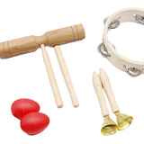 Maxbell Montessori Percussion Instrument Develops Motor Skills for Babies Party Toys Wood