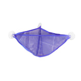 Maxbell Corner Shower Bag Bathroom Hanging Mesh Basket for Baby Boys and Girls Blue