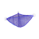 Maxbell Corner Shower Bag Bathroom Hanging Mesh Basket for Baby Boys and Girls Blue