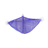 Maxbell Corner Shower Bag Bathroom Hanging Mesh Basket for Baby Boys and Girls Blue