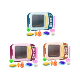 Maxbell Kids Microwave Oven Toys with Lights and Sounds for Girls Boys Children Kids Blue