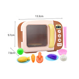 Maxbell Kids Microwave Oven Toys with Lights and Sounds for Girls Boys Children Kids Coffee