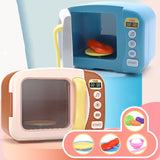 Maxbell Kids Microwave Oven Toys with Lights and Sounds for Girls Boys Children Kids Coffee