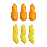 Maxbell 3 Pieces Beans Bottle Cleaner Reusable Kitchen Bottle Sponge for All Bottles Yellow