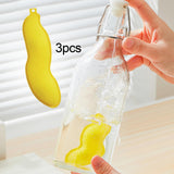 Maxbell 3 Pieces Beans Bottle Cleaner Reusable Kitchen Bottle Sponge for All Bottles Yellow