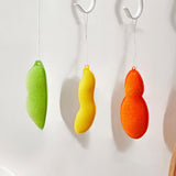 Maxbell 3 Pieces Beans Bottle Cleaner Reusable Kitchen Bottle Sponge for All Bottles Orange