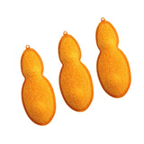 Maxbell 3 Pieces Beans Bottle Cleaner Reusable Kitchen Bottle Sponge for All Bottles Orange