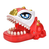 Maxbell Biting Finger Toys Reaction Gift Novelty Tabletop Game for Children Creative red