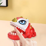 Maxbell Biting Finger Toys Reaction Gift Novelty Tabletop Game for Children Creative red
