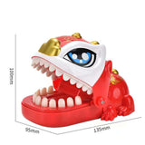 Maxbell Biting Finger Toys Reaction Gift Novelty Tabletop Game for Children Creative red