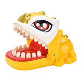 Maxbell Biting Finger Toys Reaction Gift Novelty Tabletop Game for Children Creative yellow