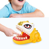 Maxbell Biting Finger Toys Reaction Gift Novelty Tabletop Game for Children Creative yellow