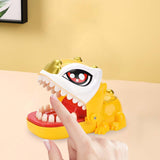 Maxbell Biting Finger Toys Reaction Gift Novelty Tabletop Game for Children Creative yellow
