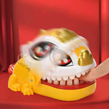 Maxbell Biting Finger Toys Reaction Gift Novelty Tabletop Game for Children Creative yellow