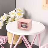 Maxbell 1/12 Mini Dollhouse Rice Cooker Model Photographic Props ,Life Scene Scenery oven
