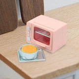 Maxbell 1/12 Mini Dollhouse Rice Cooker Model Photographic Props ,Life Scene Scenery oven