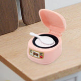 Maxbell 1/12 Mini Dollhouse Rice Cooker Model Photographic Props ,Life Scene Scenery rice cooker