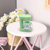 Maxbell 1/12 Mini Dollhouse Rice Cooker Model Photographic Props ,Life Scene Scenery Coffee machine