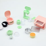Maxbell 1/12 Mini Dollhouse Rice Cooker Model Photographic Props ,Life Scene Scenery 1 set kitchen tool