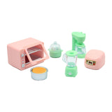 Maxbell 1/12 Mini Dollhouse Rice Cooker Model Photographic Props ,Life Scene Scenery 1 set kitchen tool