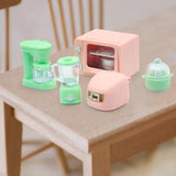 Maxbell 1/12 Mini Dollhouse Rice Cooker Model Photographic Props ,Life Scene Scenery 1 set kitchen tool