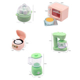 Maxbell 1/12 Mini Dollhouse Rice Cooker Model Photographic Props ,Life Scene Scenery 1 set kitchen tool