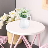 Maxbell Miniature Dollhouse Plant Dollhouse Decor for Living Room Balcony Decoration green