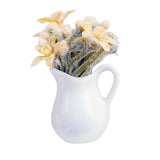Maxbell Miniature Dollhouse Plant Dollhouse Decor for Living Room Balcony Decoration yellow