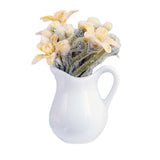Maxbell Miniature Dollhouse Plant Dollhouse Decor for Living Room Balcony Decoration yellow
