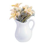 Maxbell Miniature Dollhouse Plant Dollhouse Decor for Living Room Balcony Decoration yellow