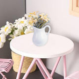 Maxbell Miniature Dollhouse Plant Dollhouse Decor for Living Room Balcony Decoration yellow